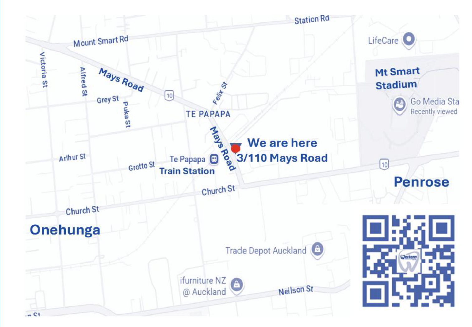 Location Map - 3/110 Mays Road